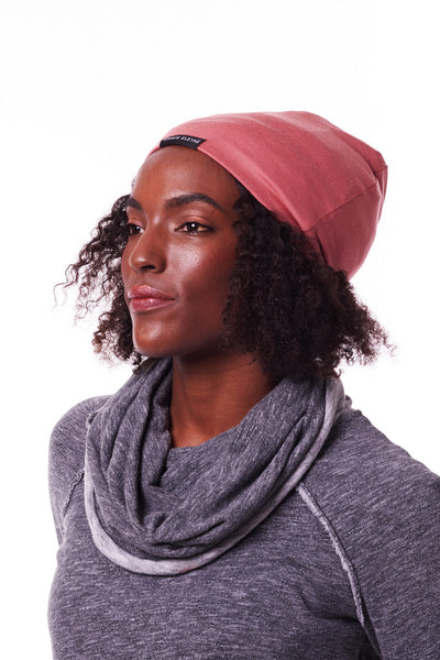 Mauve Slap | Satin Lined Cap
