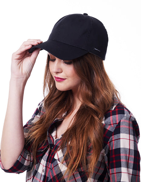 Satin-Lined Baseball Hat