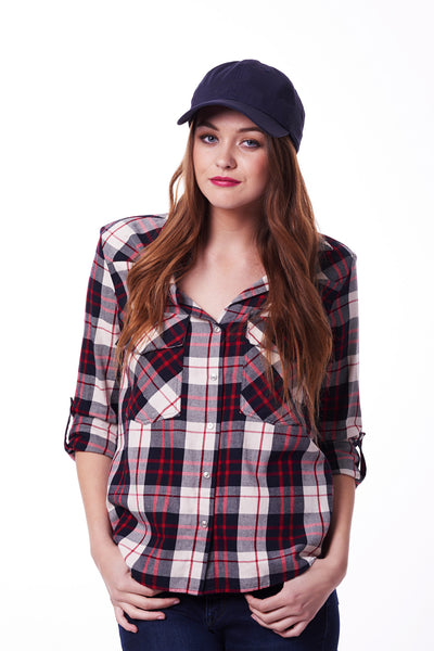 Satin-Lined Baseball Hat