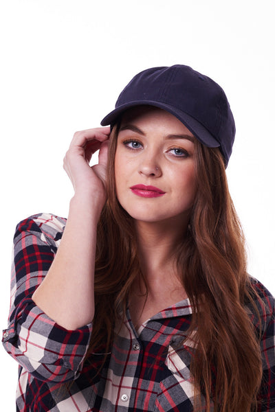 Satin-Lined Baseball Hat