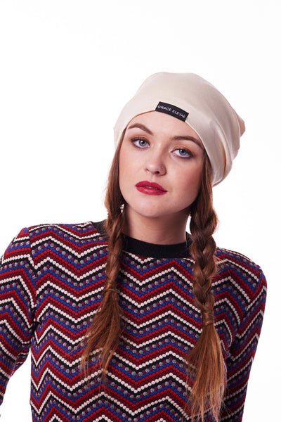 Cream Slap | Satin Lined Cap