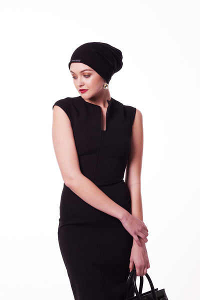 Black Slap | Satin-Lined Cap
