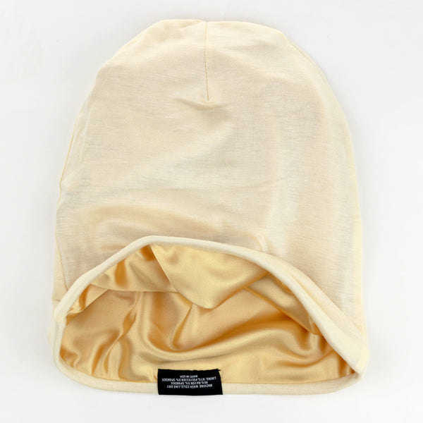 Cream Slap | Satin Lined Cap
