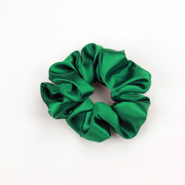 Satin Scrunchie - Green