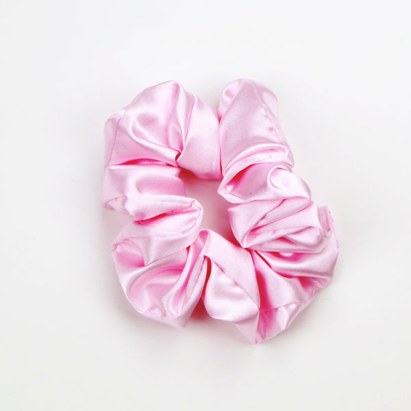 Satin Scrunchie - Pink