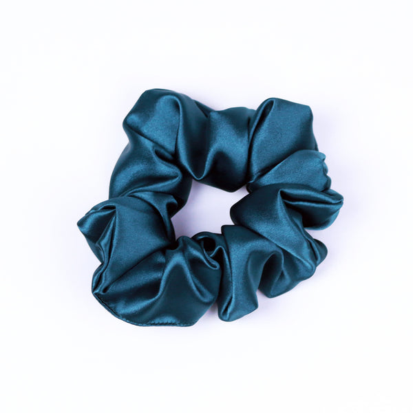 Satin Scrunchie - Teal