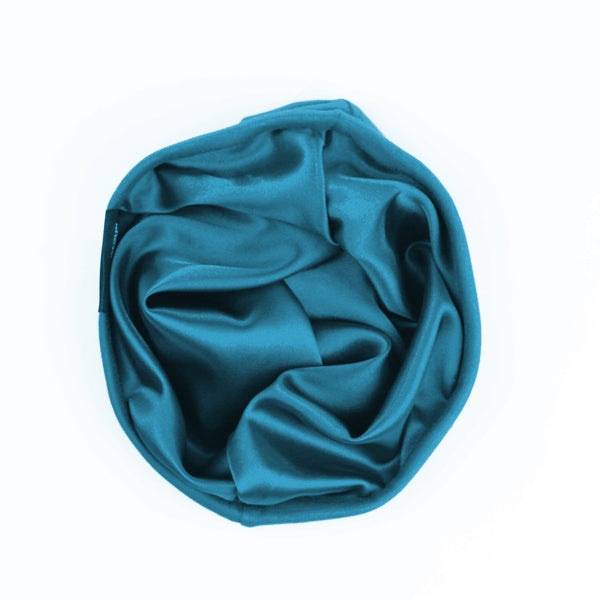 Fall Teal Slap | Satin Lined Cap